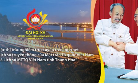THỂ LỆ Cuộc thi trắc nghiệm trực tuyến trên Internet “Tìm hiểu lịch sử truyền thống của Mặt trận Tổ quốc Việt Nam  và Lịch sử MTTQ Việt Nam tỉnh Thanh Hóa”