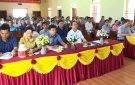 Hội nghị đối thoại với các hộ dân bị thu hồi đất phục vụ dự án đường  giao thông trung tâm đô thị Bồng